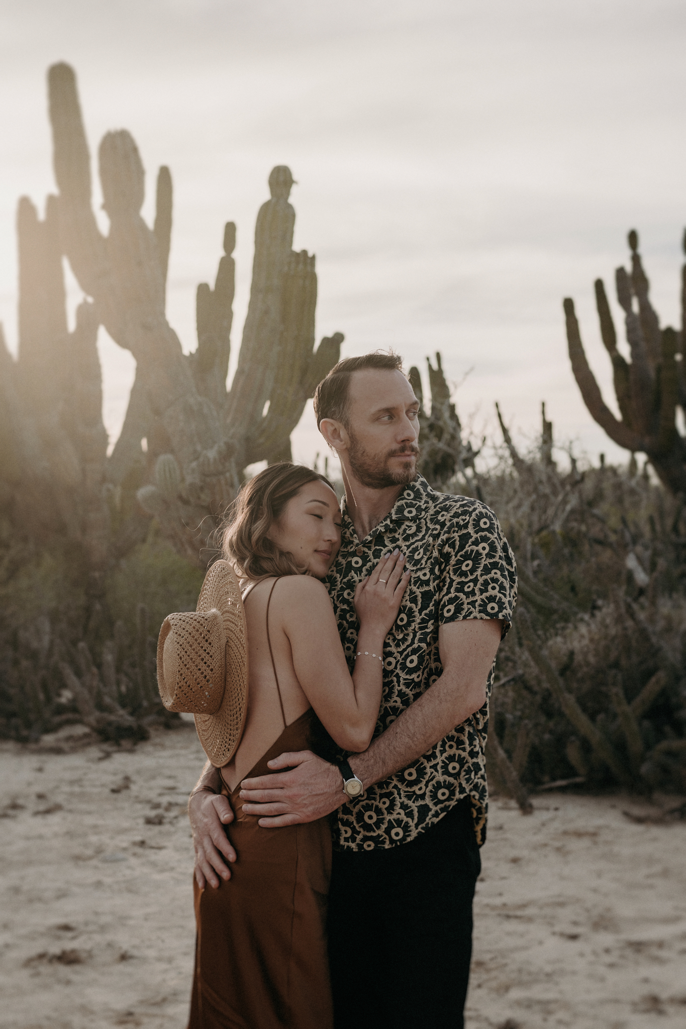 engagement session in todos santos